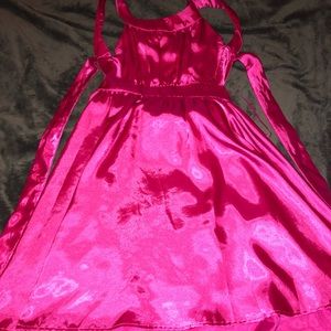 Il Loui Pink Satin Dress